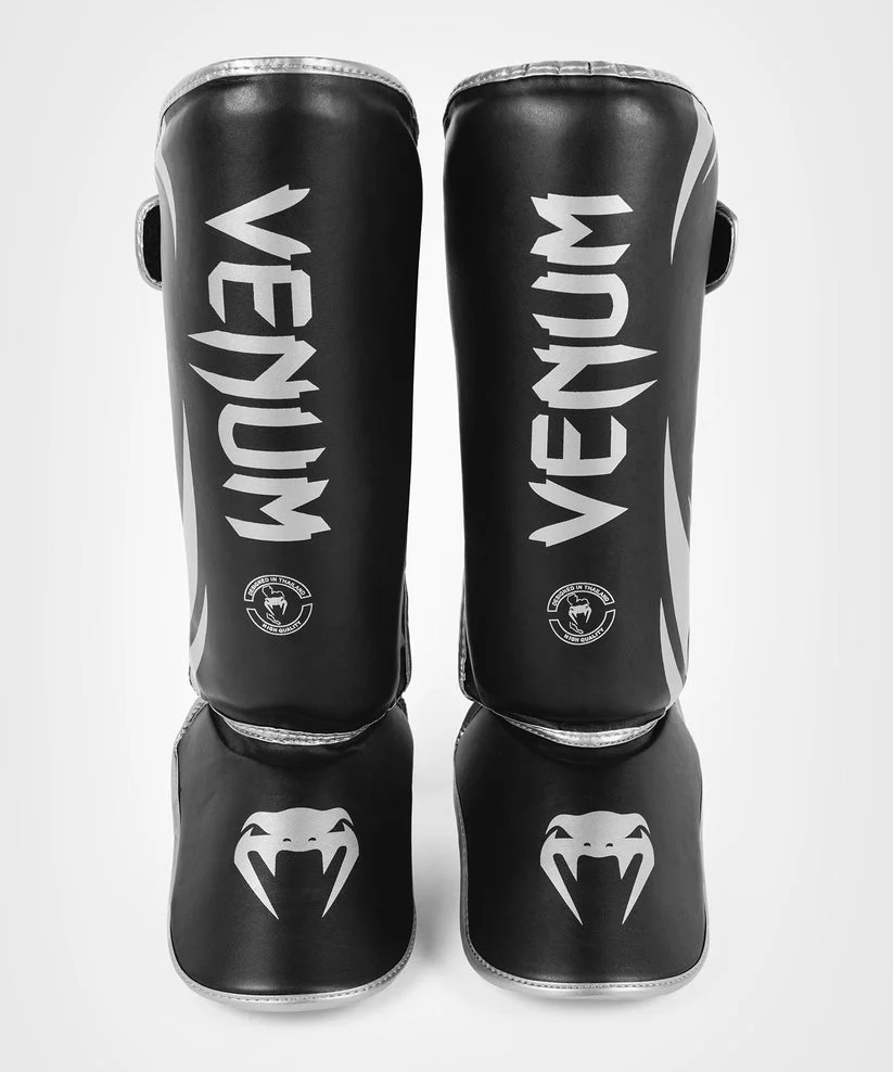 Venum Scheenbeschermers Challenger Standup Zwart/Zilver - Image 3