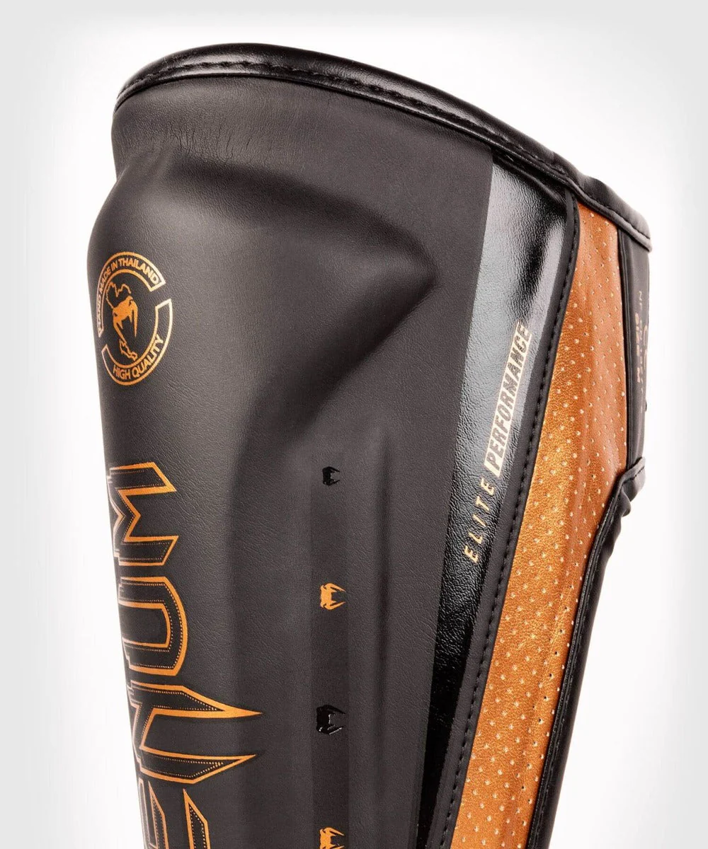 Venum Scheenbeschermers Elite Evo Zwart/Brons - Image 3