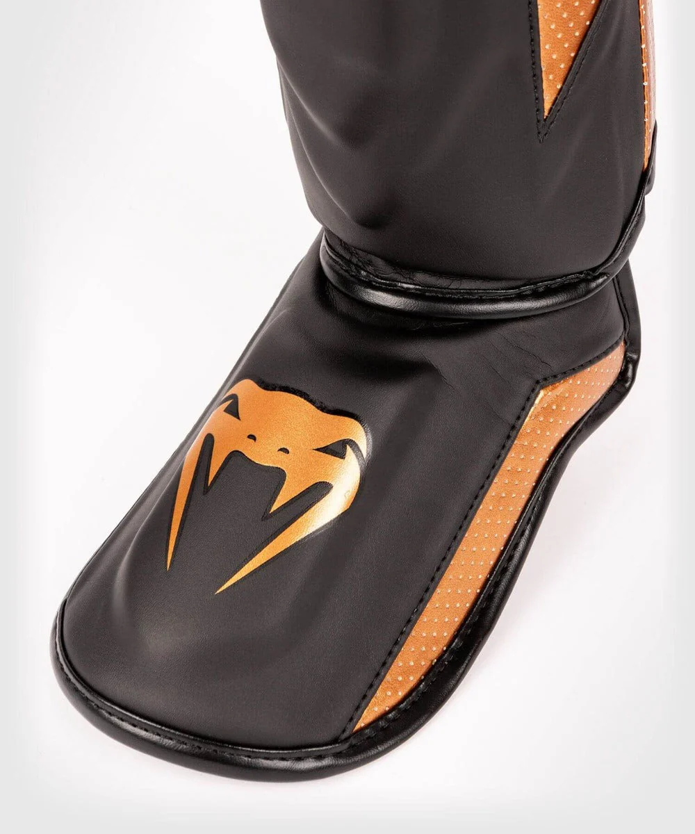 Venum Scheenbeschermers Elite Evo Zwart/Brons - Image 7