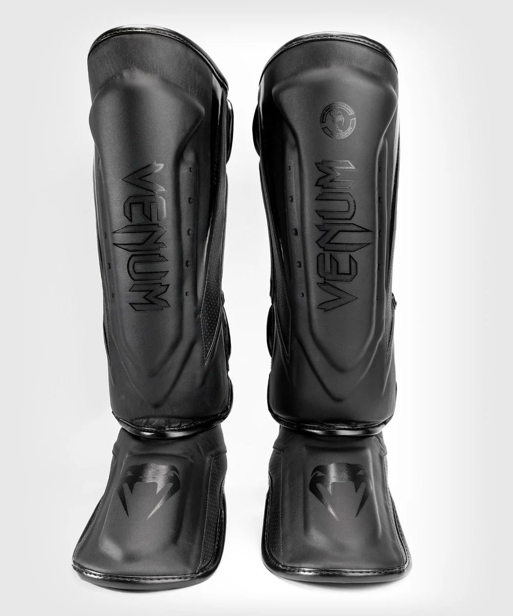 Venum Scheenbeschermers Elite Evo Zwart/Zwart - Image 3