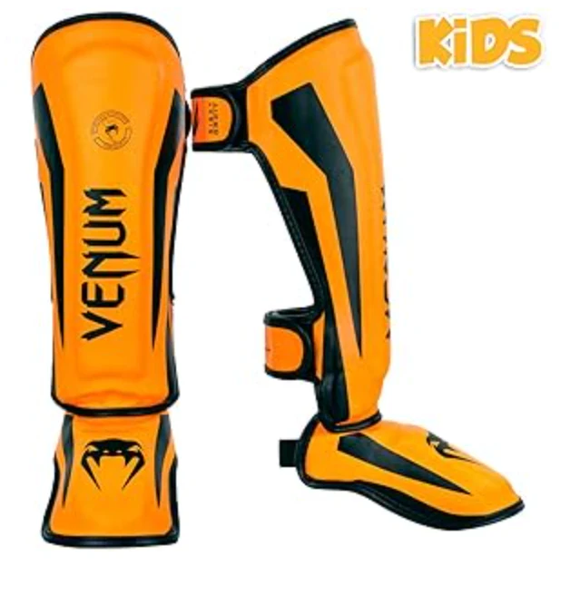 Venum Scheenbeschermers Elite Kids Neon Oranje