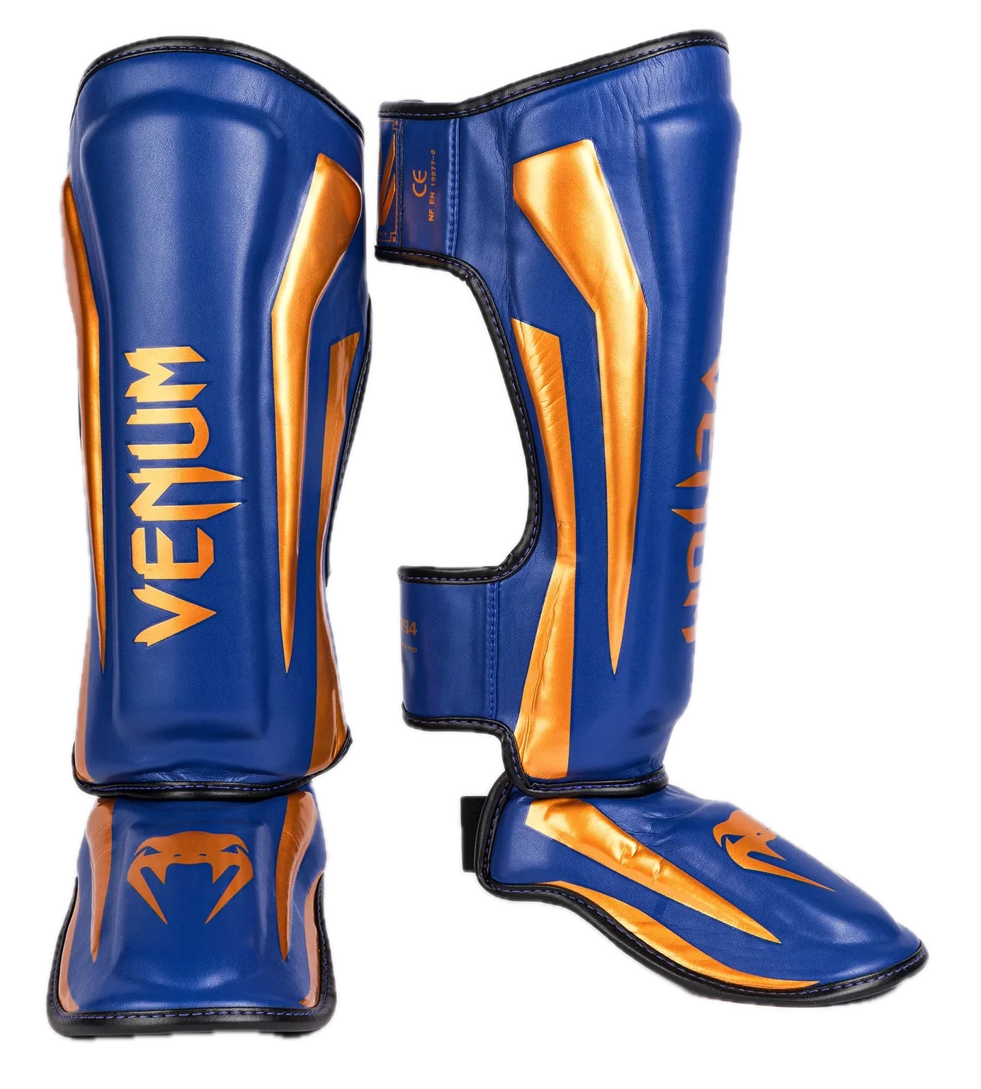 Venum Scheenbeschermers Elite Royal Blauw