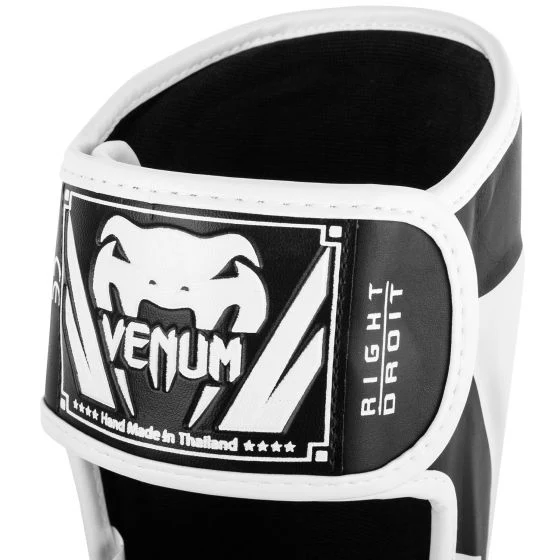 Venum Scheenbeschermers Elite Zwart/wit - Image 3