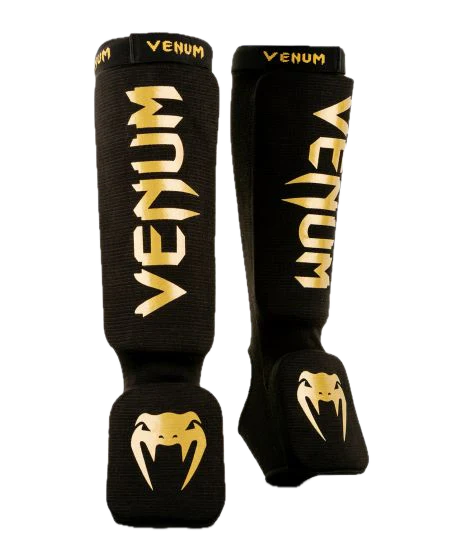 Venum Scheenbeschermers Kontact Instep Zwart/Goud