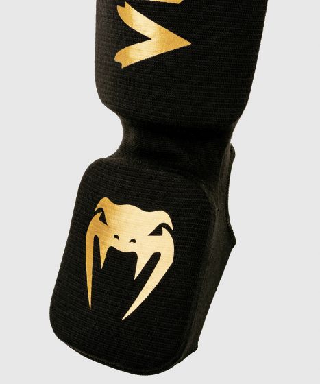 Venum Scheenbeschermers Kontact Instep Zwart/Goud - Image 4