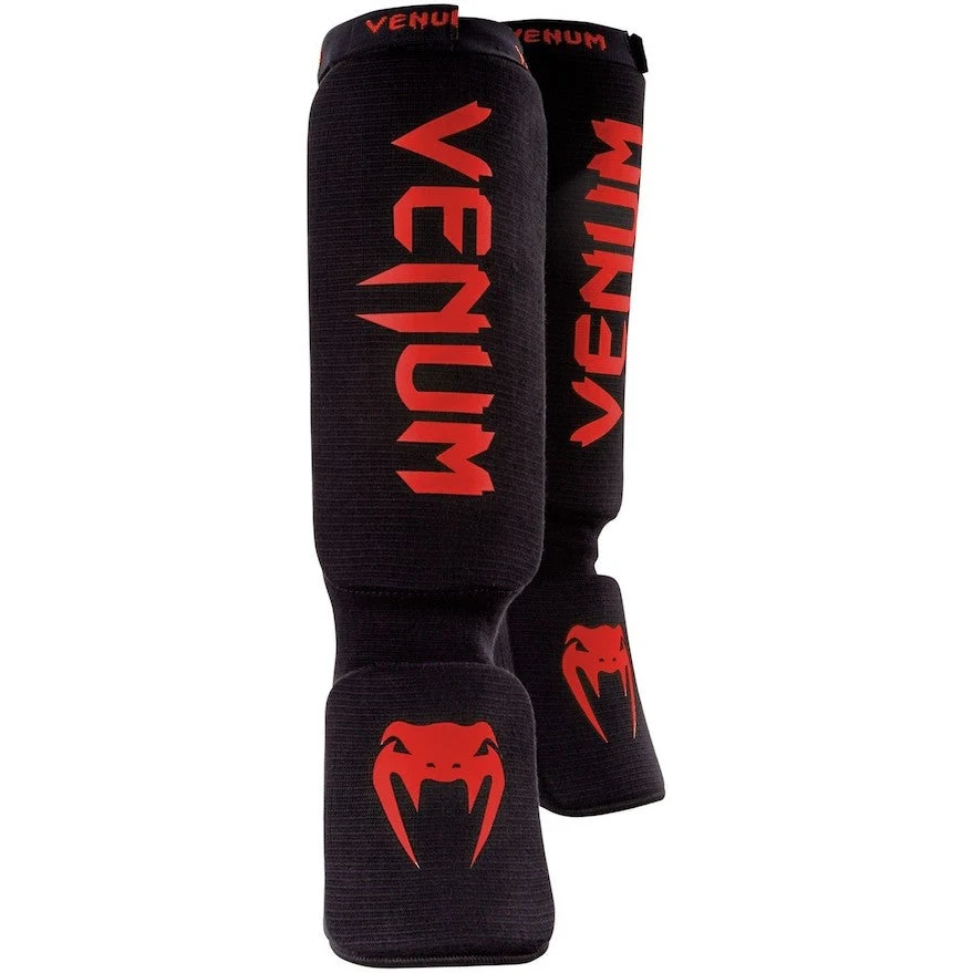 Venum Scheenbeschermers Kontact Instep Zwart/Rood