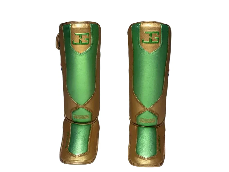 Joya Gear Scheenbeschermers Performance Groen/Goud - Image 3