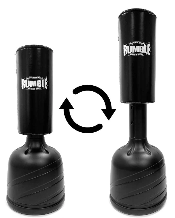 Rumble Staande Bokszak-paal Ready Zwart - Image 3