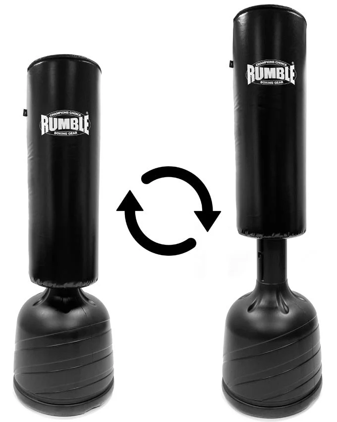 Rumble Staande Bokszak-paal Special Zwart - Image 2