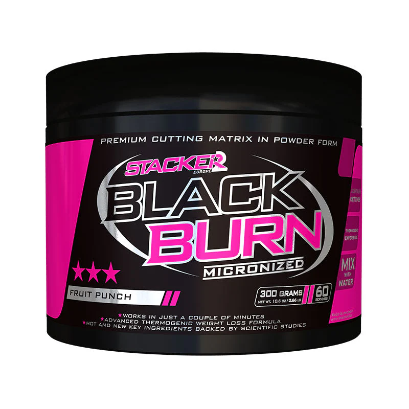 STACKER 2 Black Burn Micronized Orange