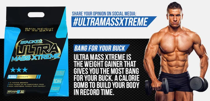 Stacker2 Europe Ultra Mass Xtreme 4000 Gram Chocolade - Image 2