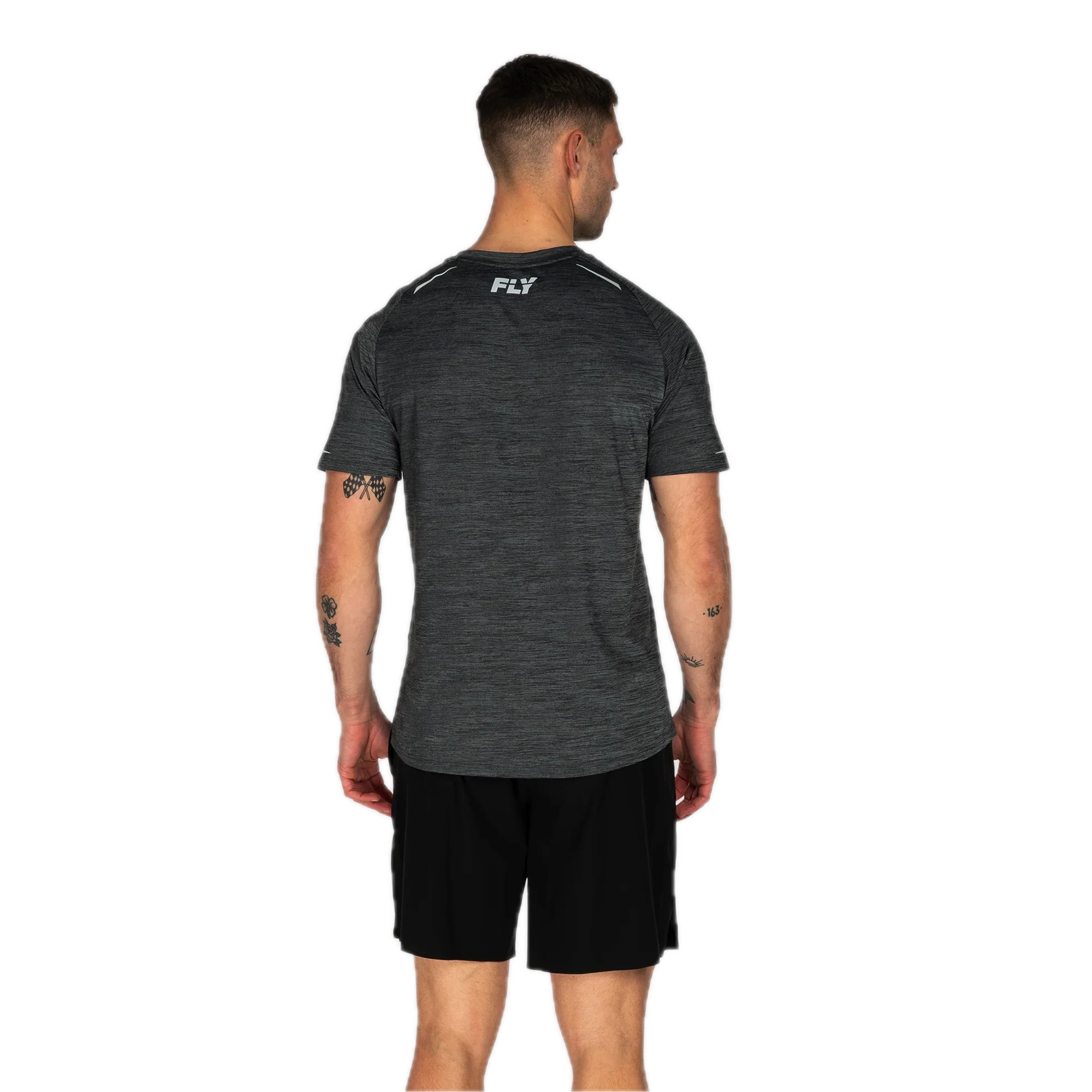 T-shirt Fly Tempo Running Grijs - Image 2