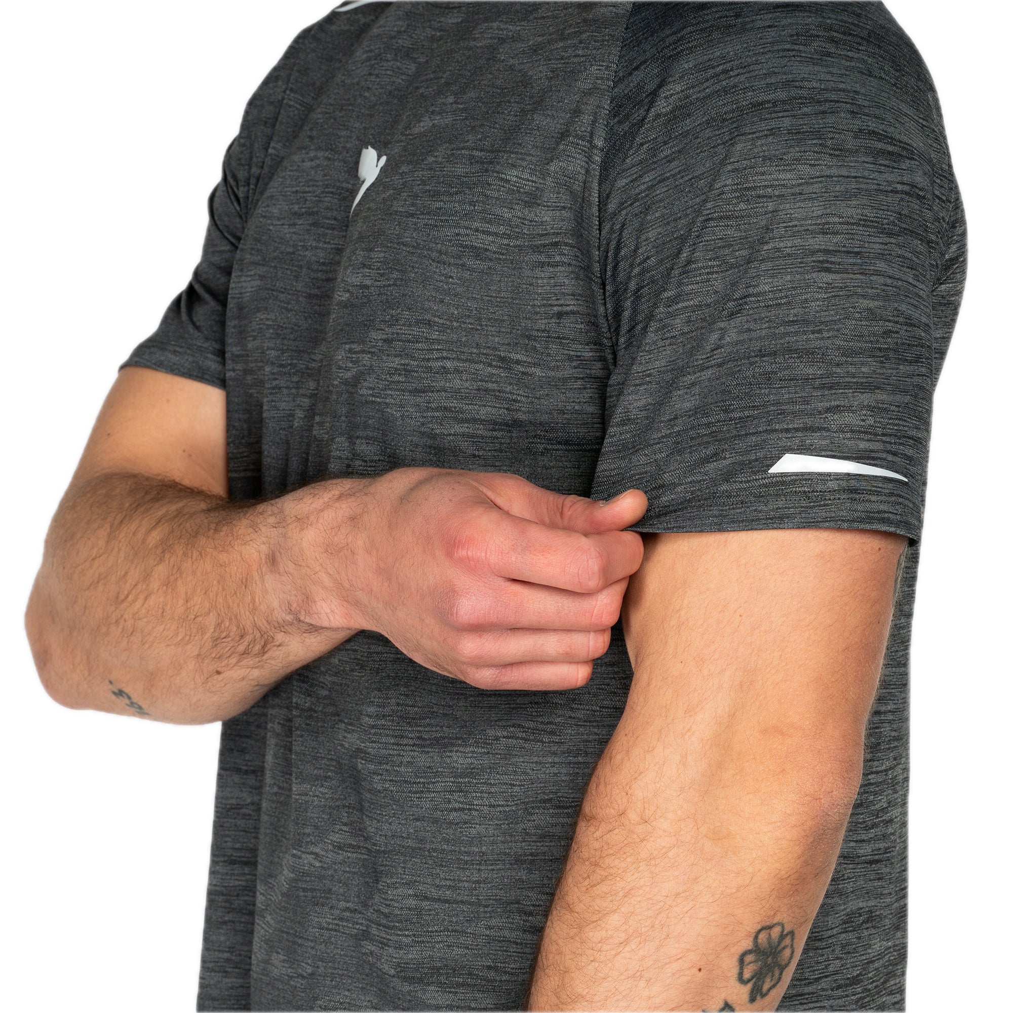 T-shirt Fly Tempo Running Grijs - Image 4