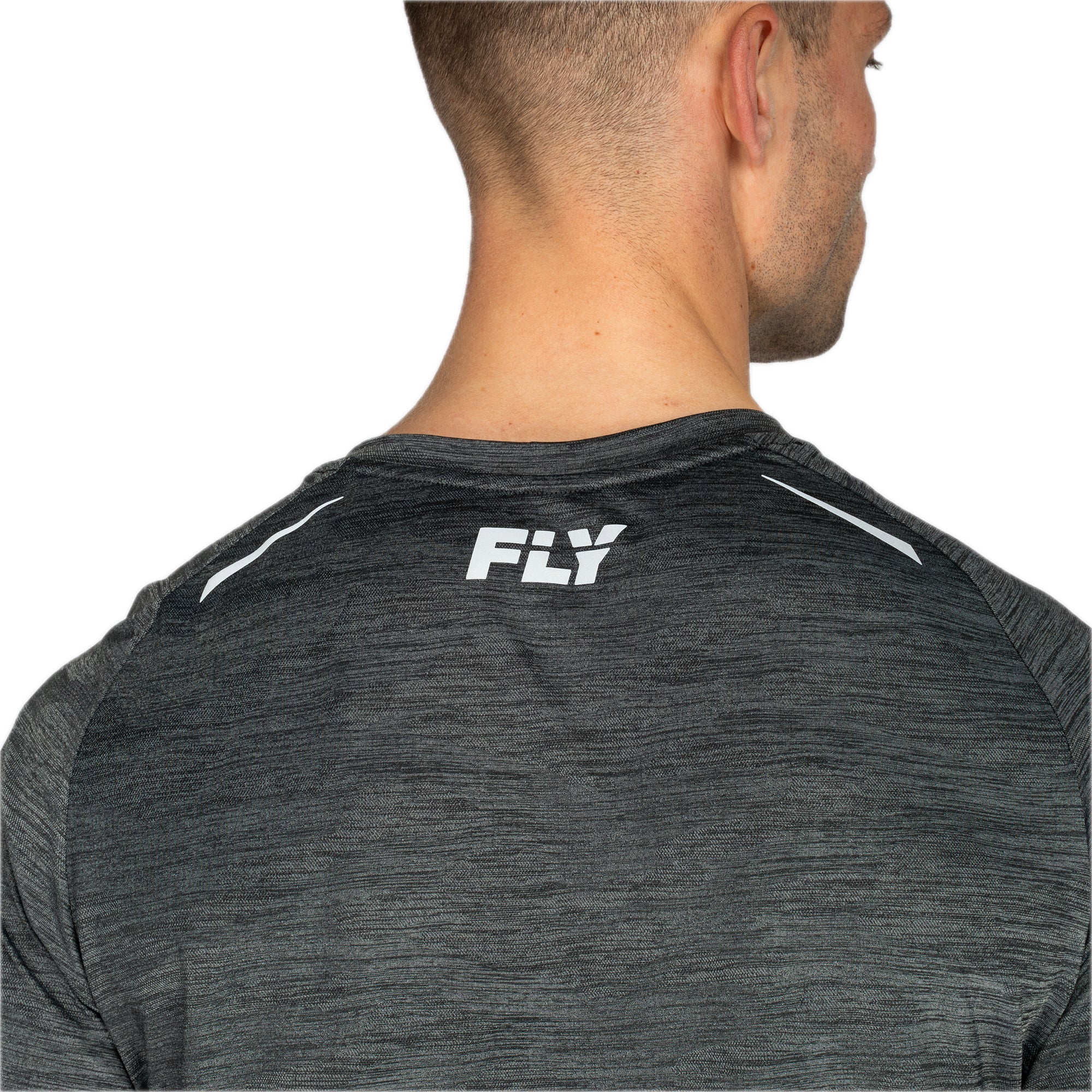 T-shirt Fly Tempo Running Grijs - Image 5