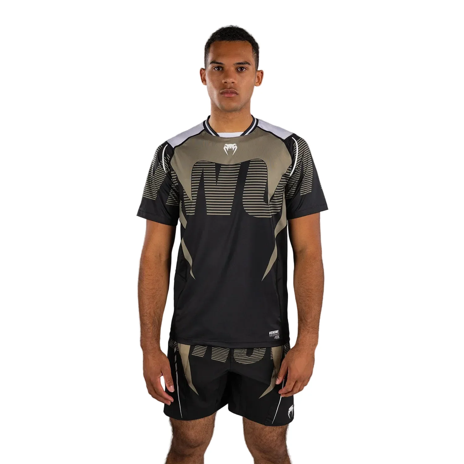 Venum T-shirt Adrenaline Dry Tech Zwart/Zand