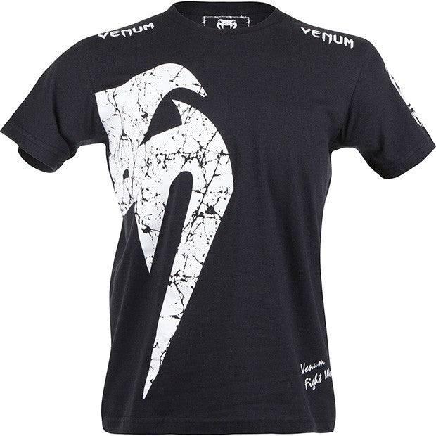 Venum T-shirt Giant Zwart/Wit