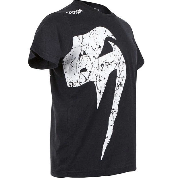 Venum T-shirt Giant Zwart/Wit - Image 3