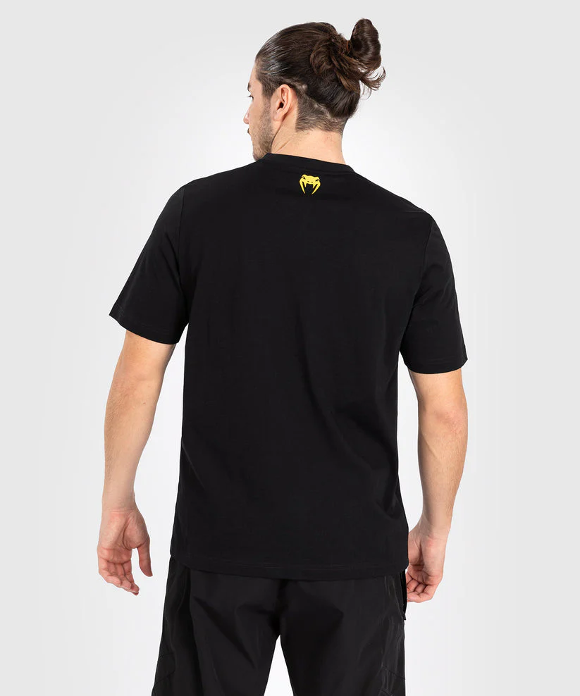 Venum T-Shirt Vertigo Zwart/Geel - Image 2