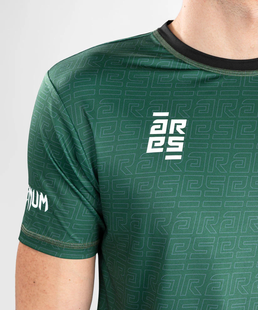 Venum X Ares Dry Tech T-shirt 2.0 Khaki - Image 3