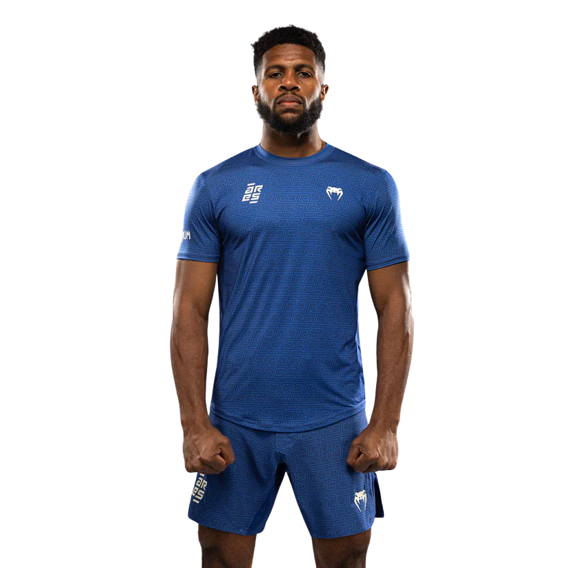 Venum X Ares Dry Tech T-shirt  2.0 Koninklijk Blauw