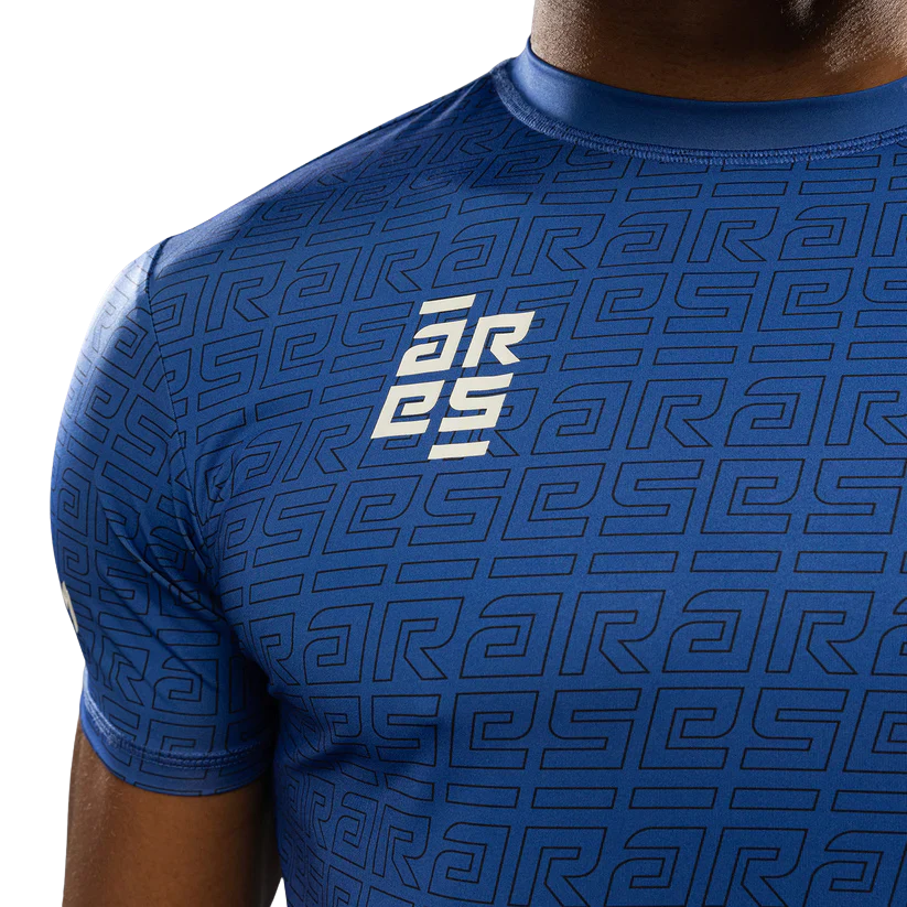 Venum X Ares Dry Tech T-shirt  2.0 Koninklijk Blauw - Image 3