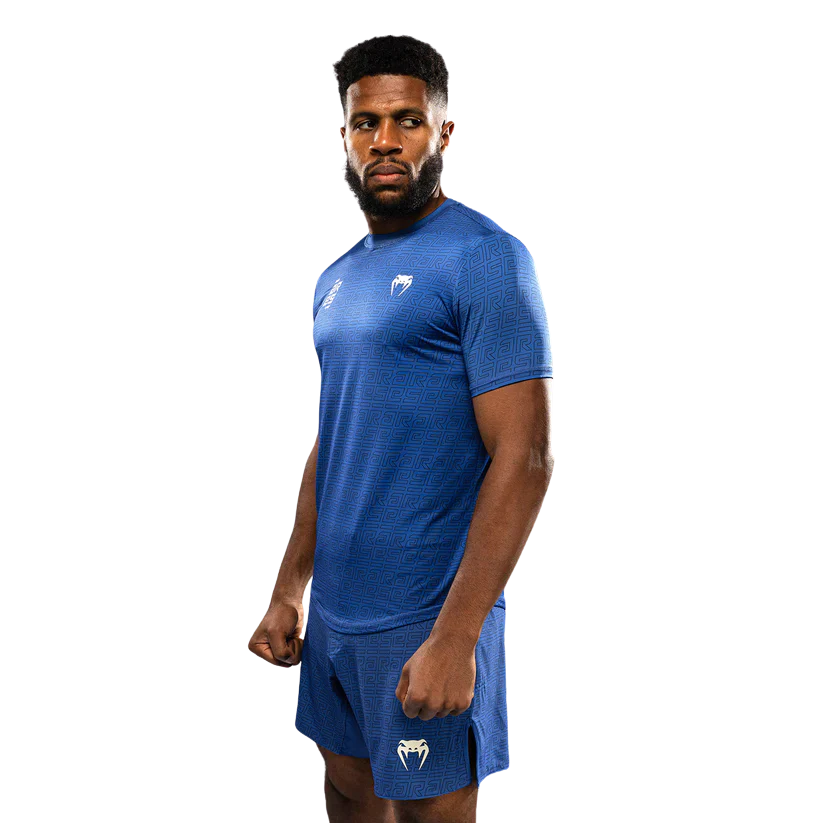 Venum X Ares Dry Tech T-shirt  2.0 Koninklijk Blauw - Image 4