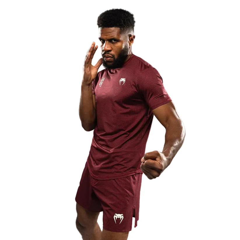 Venum X Ares T-shirt Burgundy - Image 4
