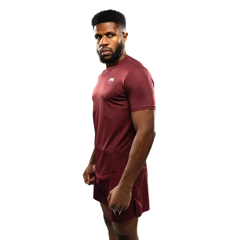 Venum X Ares T-shirt Burgundy - Image 6