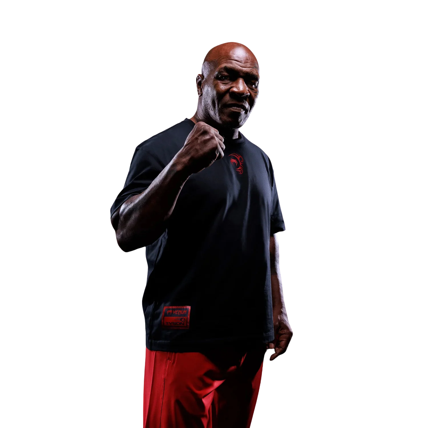 Venum X Mike Tyson T-Shirt Tiger Zwart