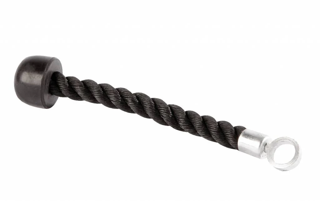 Triceps Touw Zwart Enkel