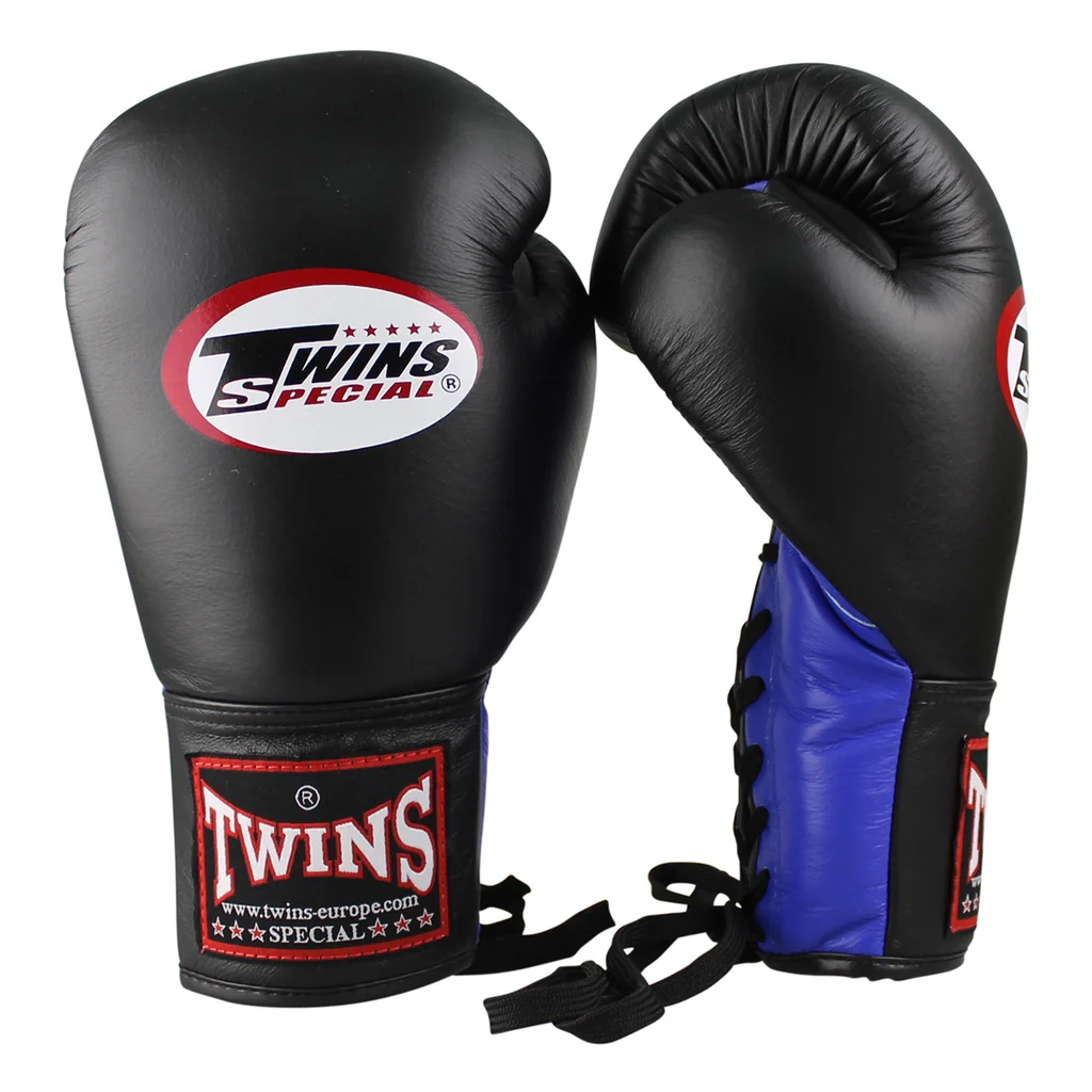 Twins Bokshandschoenen BGLL 1 Blauw/Zwart - Image 3