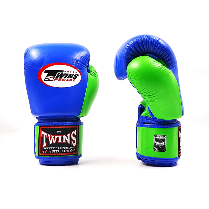 Twins Bokshandschoenen BGVL 3 AIR Blauw/Groen - Image 3