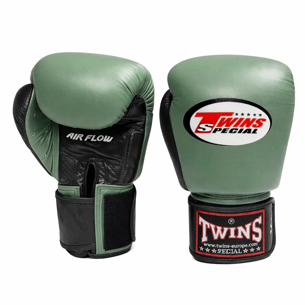 Twins Bokshandschoenen BGVL 3 AIR Zwart/Army