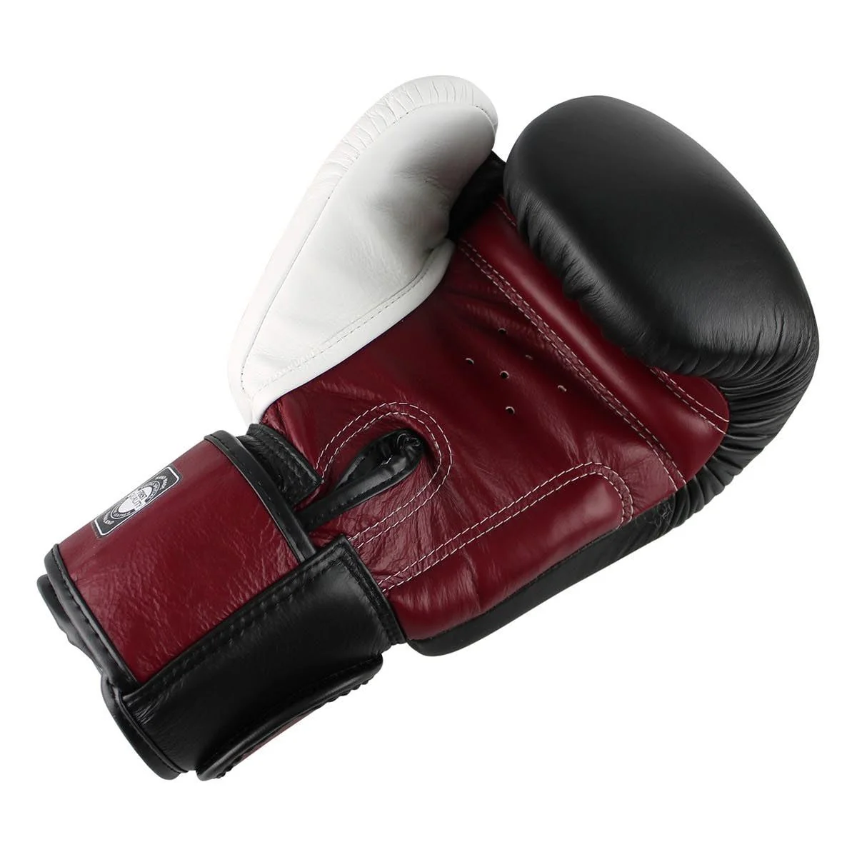 Twins Kickboks Set Bokshandschoen BGVL-4 Black-Red-White & Scheenbeschermer SGL-7 Zwart - Image 3
