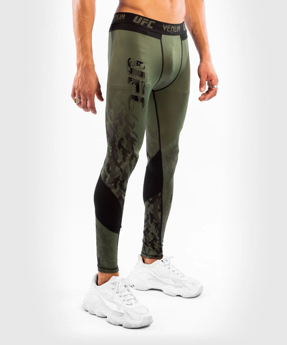 Venum X UFC Authentic Fight Week Performance Tight Khaki - Image 4