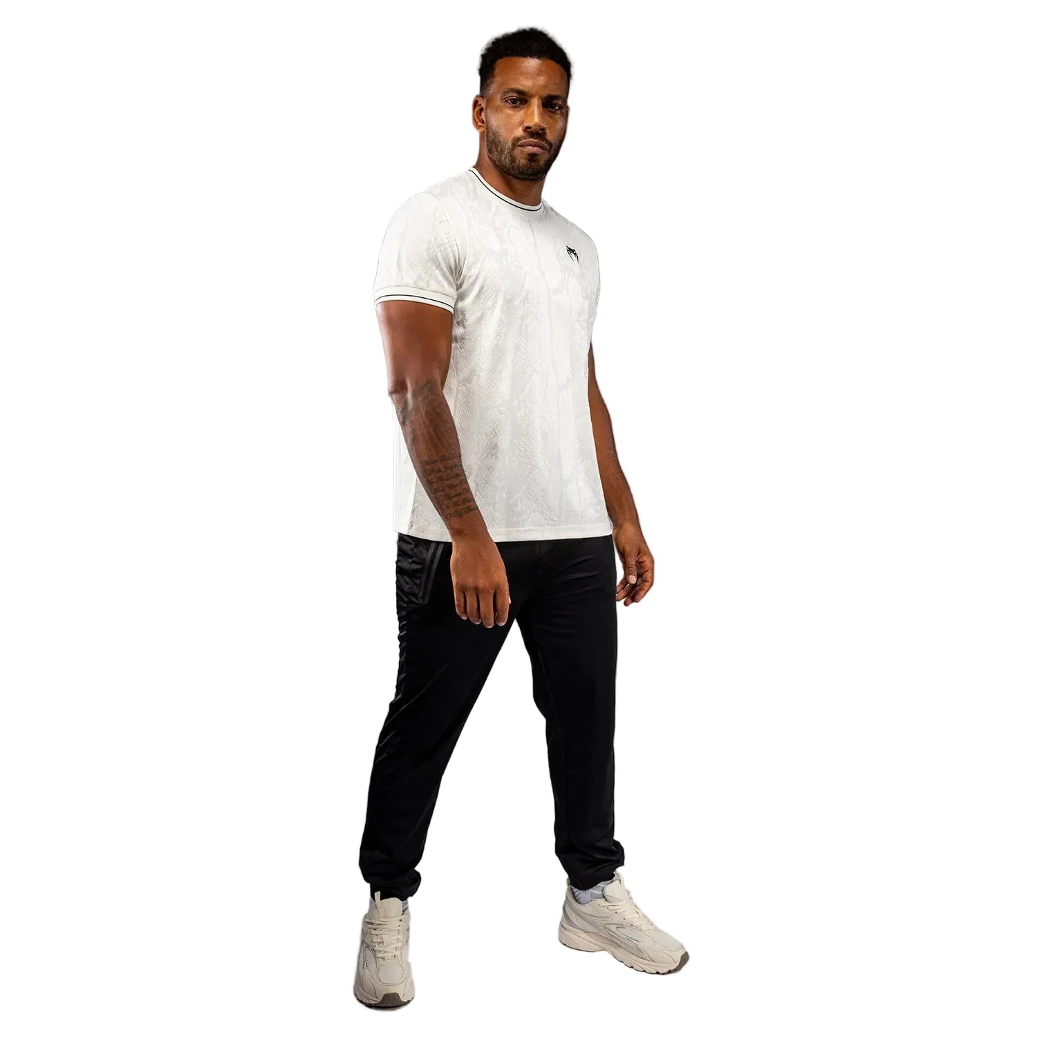 Venum Aegis Dry Tech T-Shirt Off White - Image 5