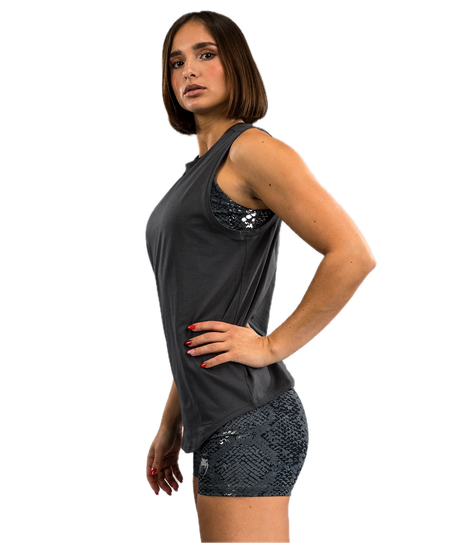 Venum Tank Top Amazonia Woman Dark Grey - Image 3