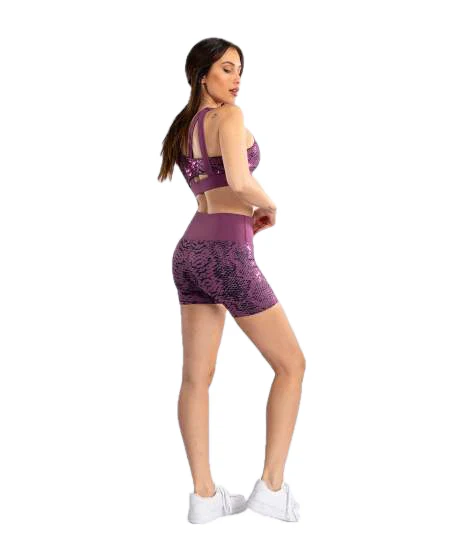 Venum Compression Short Amazonia Women Purple - Image 5