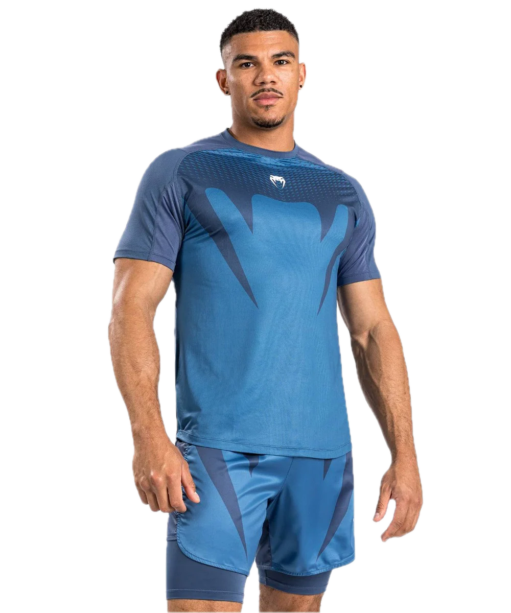 Venum Dry Tech T-shirt Attack Navy Blue