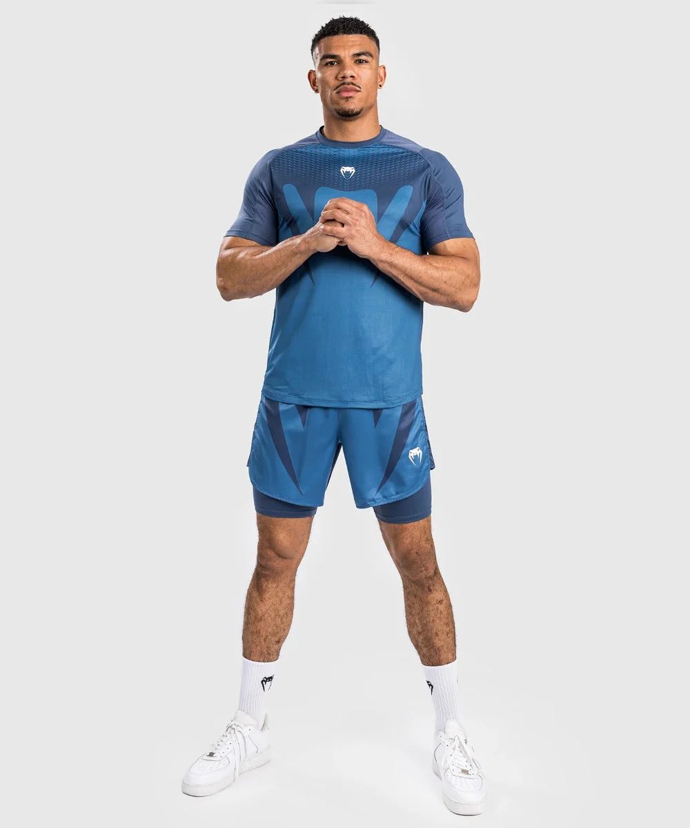 Venum Dry Tech T-shirt Attack Navy Blue - Image 2