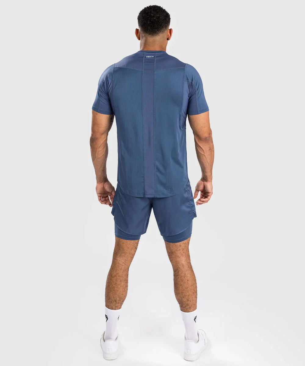 Venum Dry Tech T-shirt Attack Navy Blue - Image 4