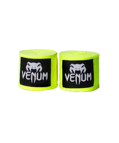 Venum Bandage Kids Neon Geel 2.5 meter - Image 2