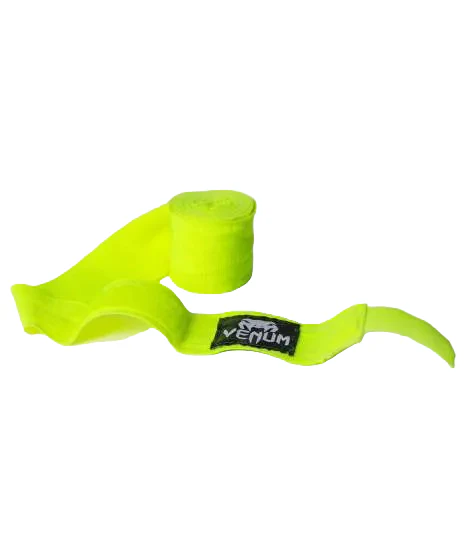 Venum Bandage Kids Neon Geel 2.5 meter - Image 3
