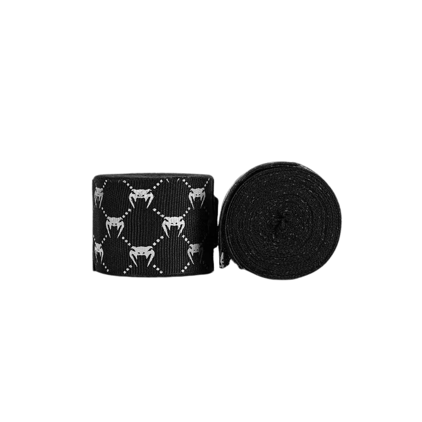 Venum Bandage Monogram Zwart/Wit 4 meter - Image 3