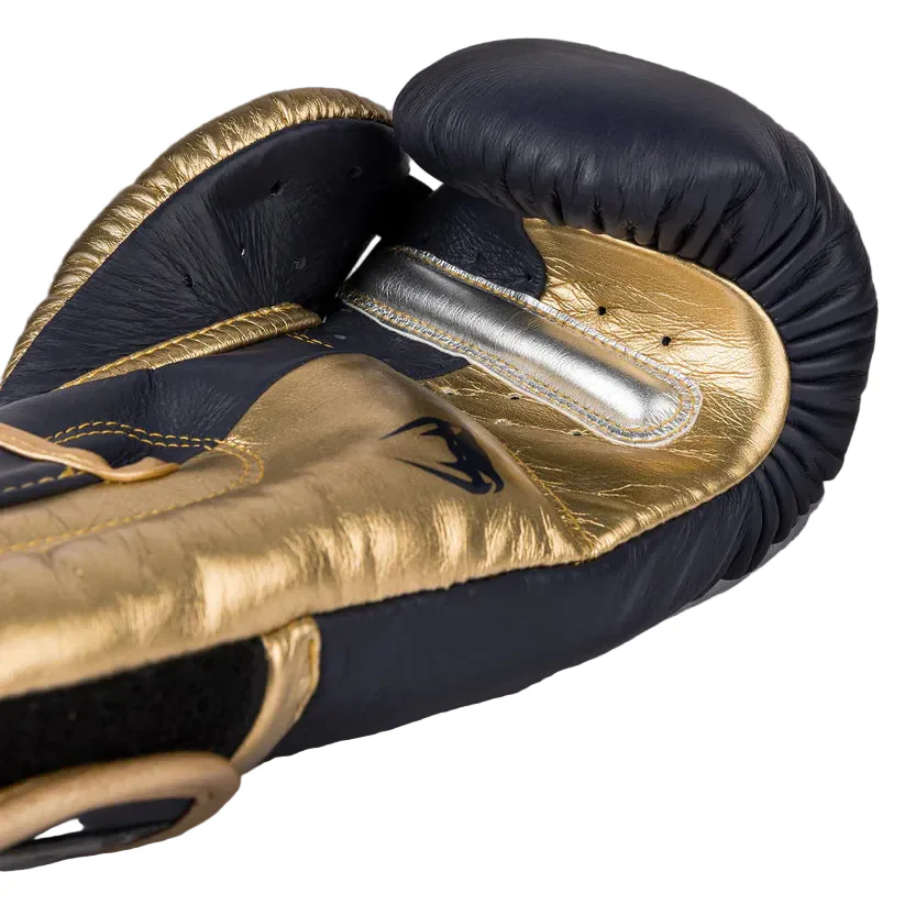 Venum Bokshandschoenen Giant 3.0 Leer Navy/Goud - Image 3
