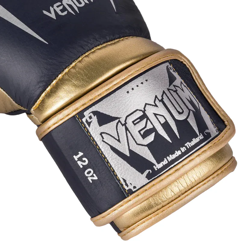 Venum Bokshandschoenen Giant 3.0 Leer Navy/Goud - Image 5