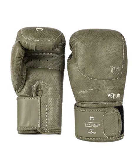 Venum Bokshandschoenen Impact Evo Scales Army Green - Image 3