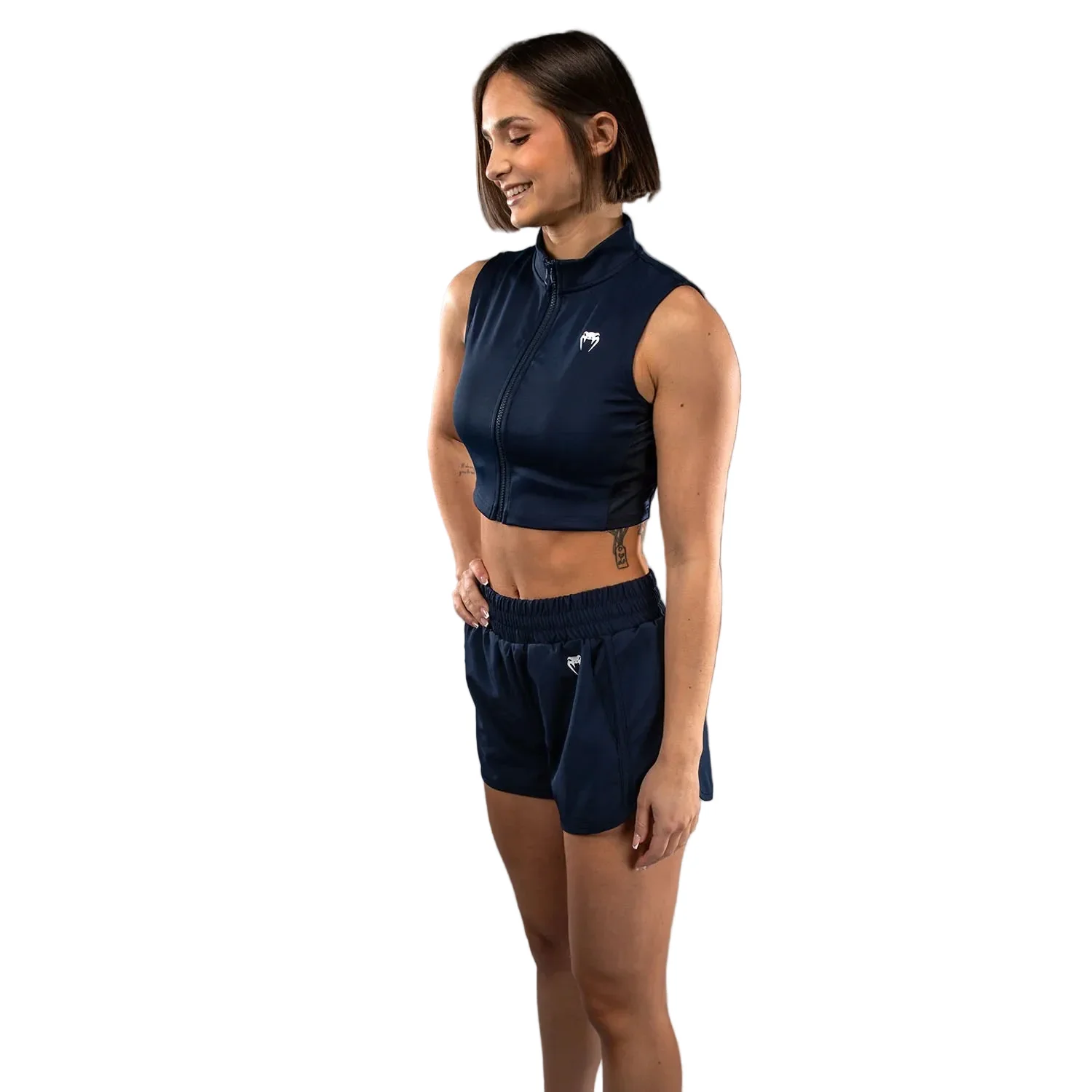 Venum Crop Top Sculpt Shape Navy Blauw - Image 3