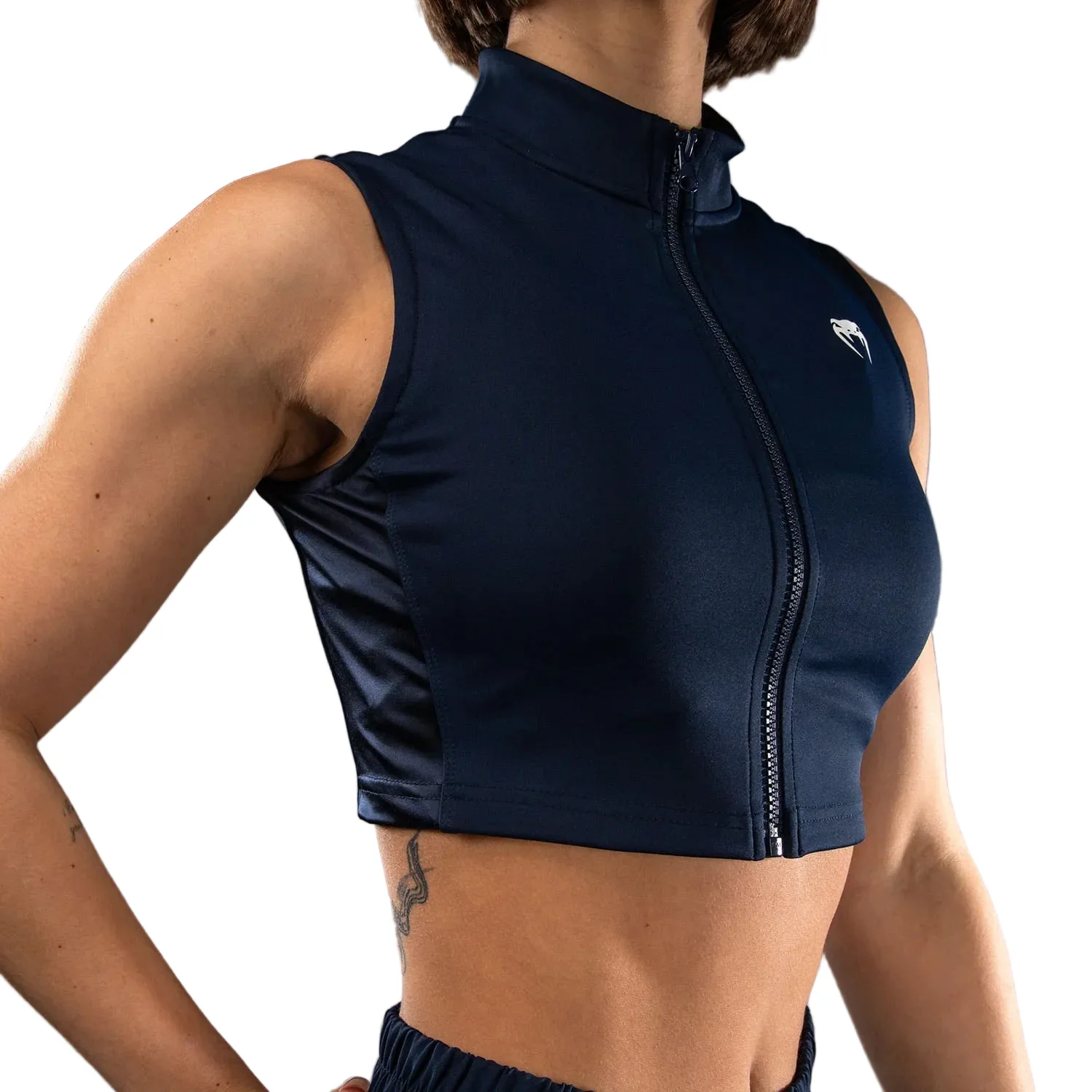 Venum Crop Top Sculpt Shape Navy Blauw - Image 6