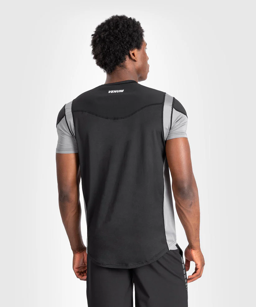 Venum Dry Tech T-shirt Tempest Zwart/Grijs - Image 2